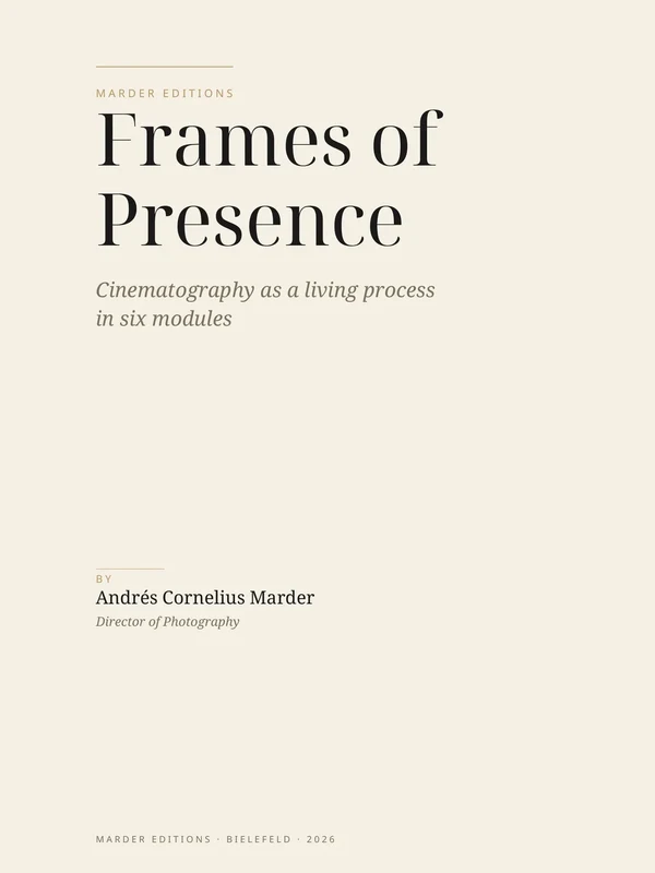 Frames of Presence — the book