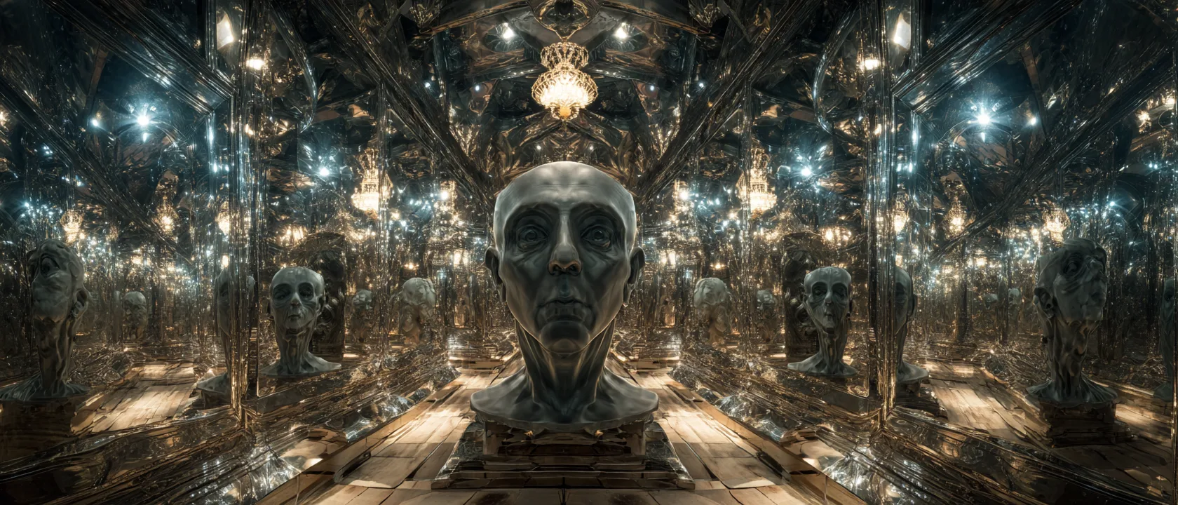 Mj Mirrored Chamber Infinite Reflections