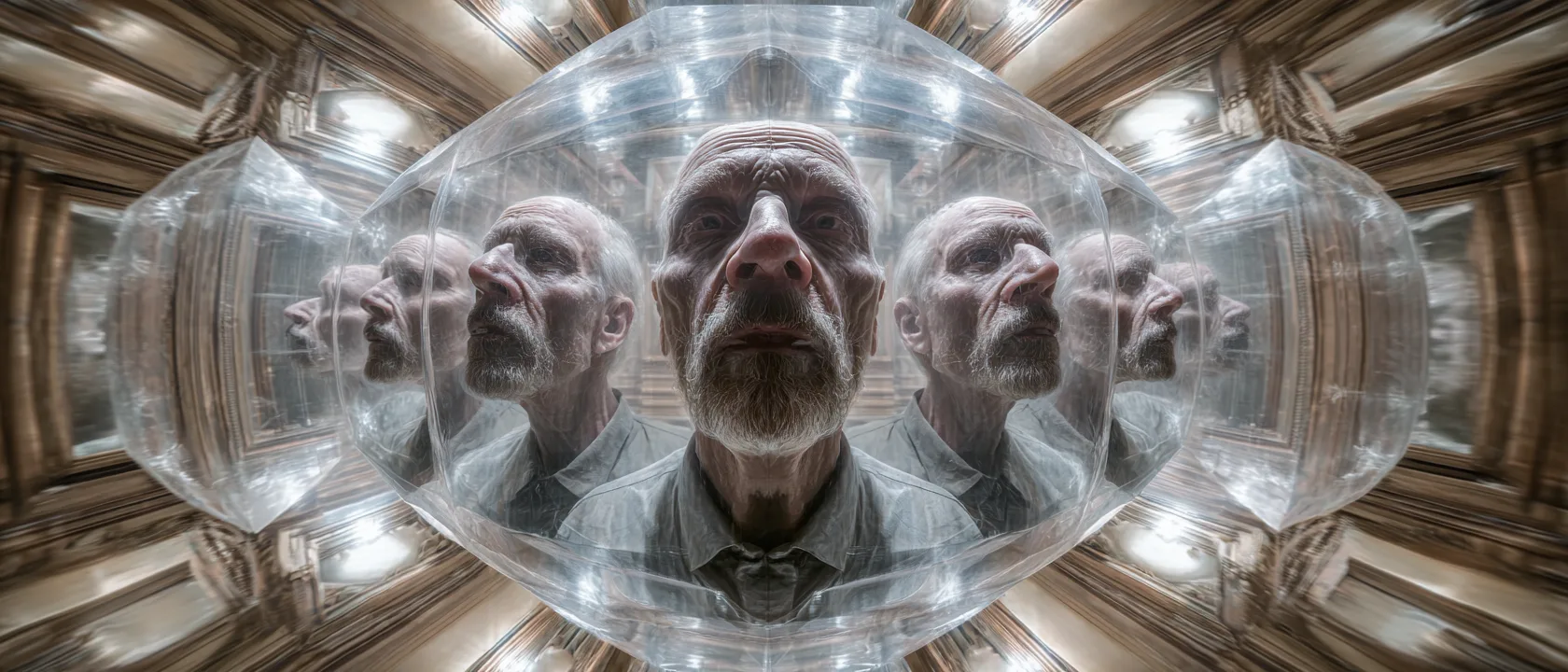 Mj Mirrored Chamber Infinite Reflections