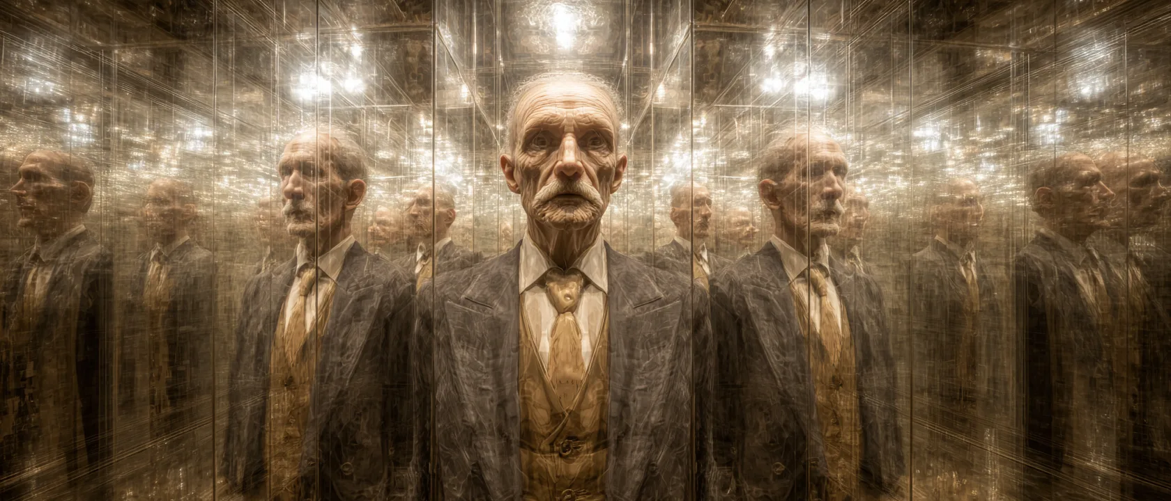 Mj Mirrored Chamber Infinite Reflections