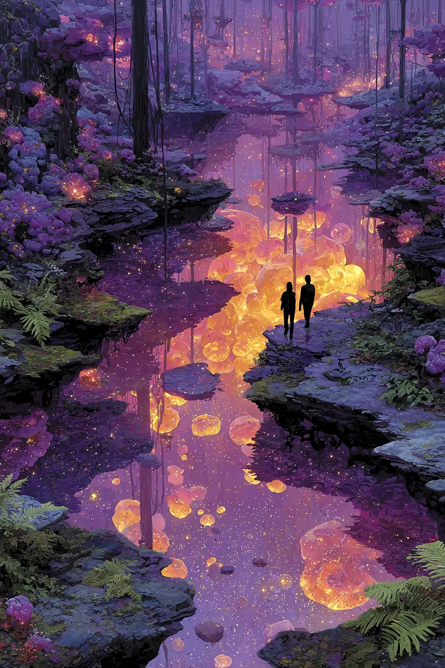 Mj Surreal Garden Where Trees