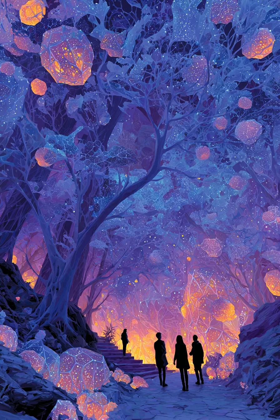 Mj Surreal Garden Where Trees