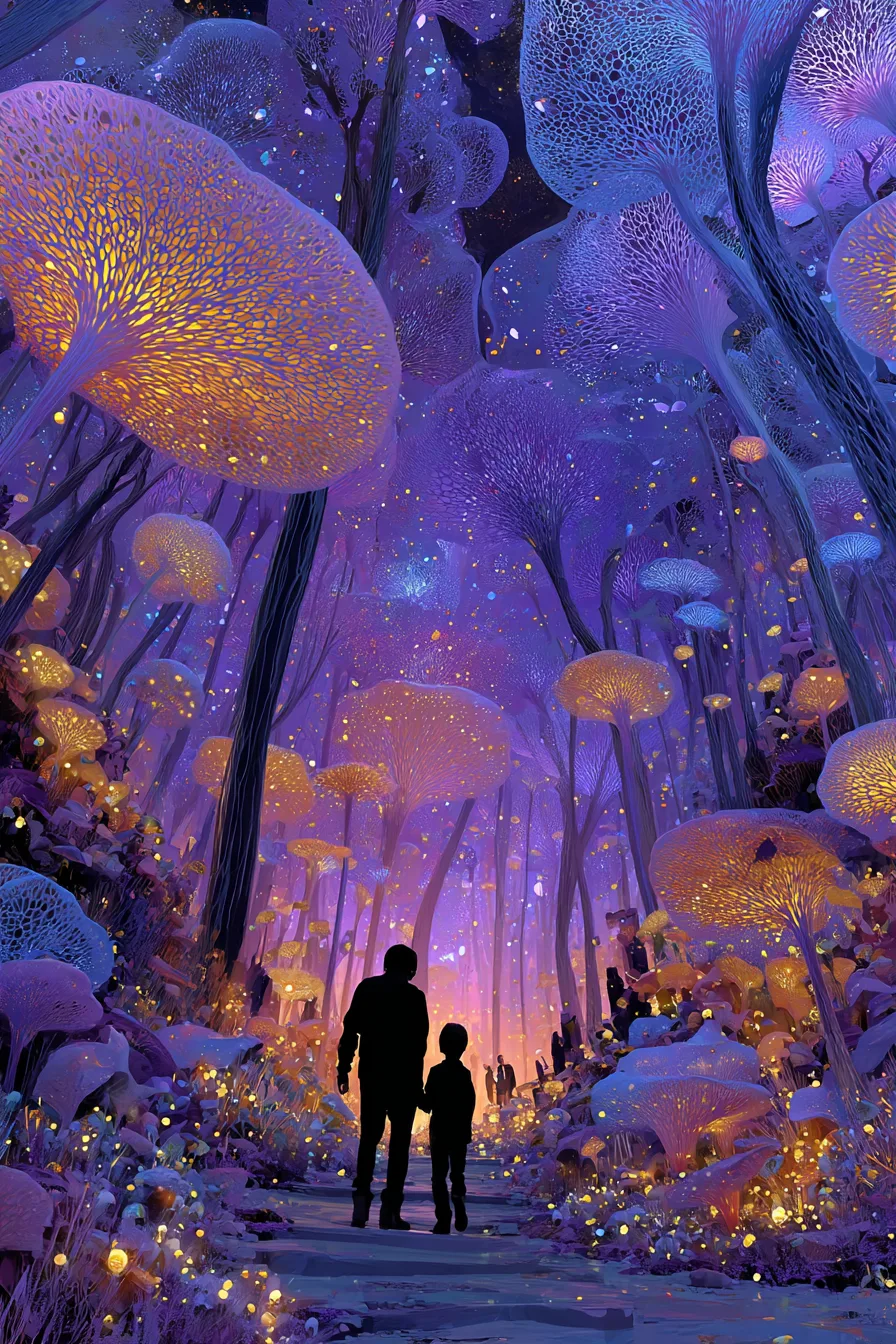 Mj Surreal Garden Where Trees