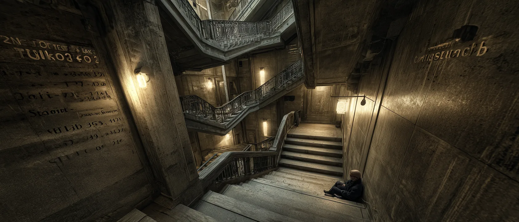 Mj Surreal Stairwell 2030s Courthouse