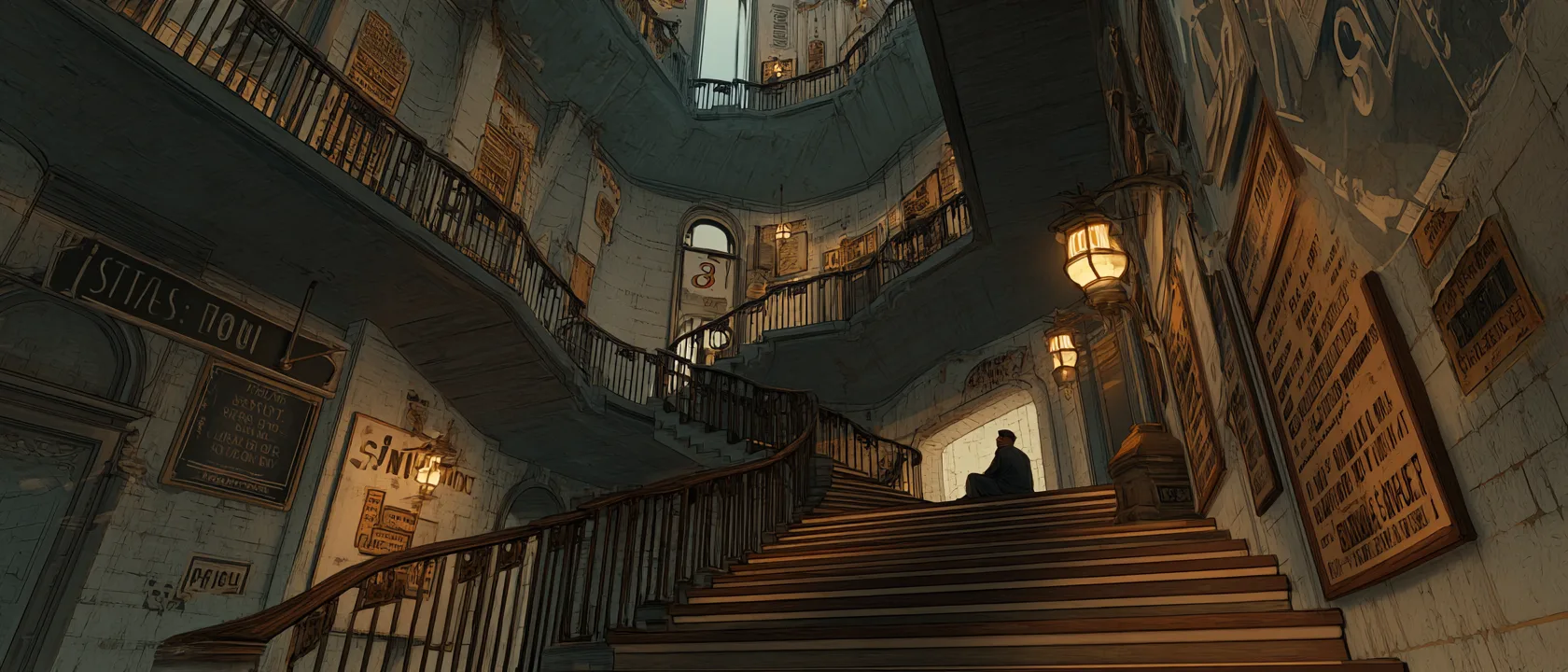 Mj Surreal Stairwell 2030s Courthouse