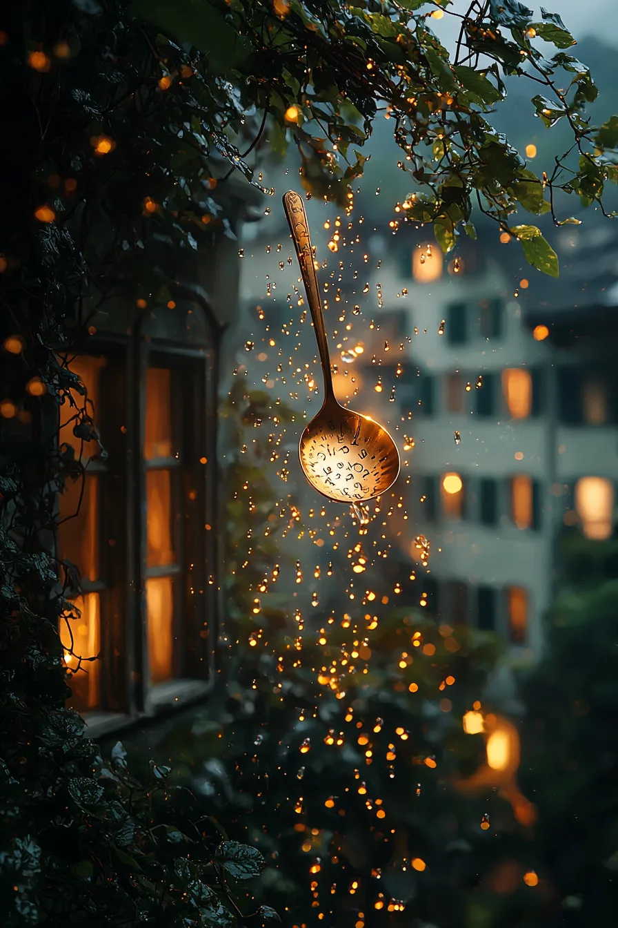 Mj Weathered Copper Measuring Spoon